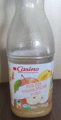 Pur jus pomme pêche poire