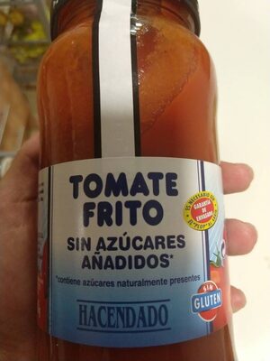 Tomate frito sin azucares