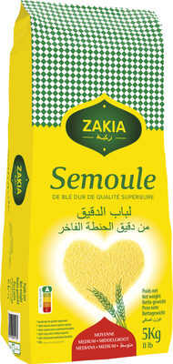 Zakia Semoule Moyenne 5Kg