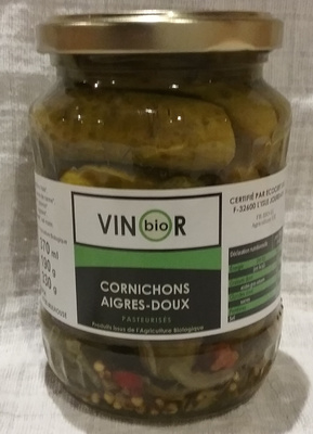 Cornichons aigres-doux