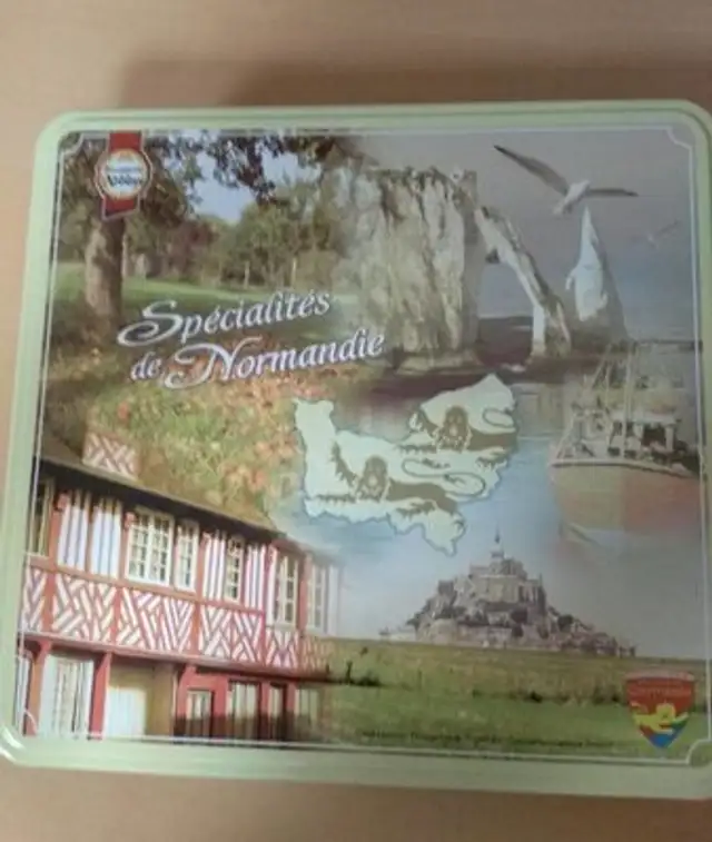 Sablés de normandie front packaging