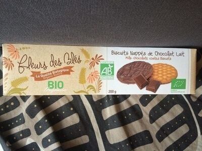 Biscuits Nappés de Chocolat Lait