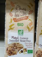 Maxi cookies chocolat noisettes