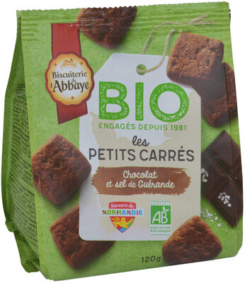 Les Petits carres Chocolat et sel de Guerande