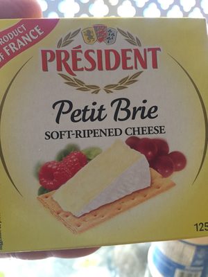 Petit Brie President Soft-Ripened Cheese