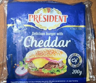 Processed cheese slices