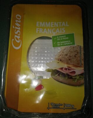 Tranches  d'Emmental français