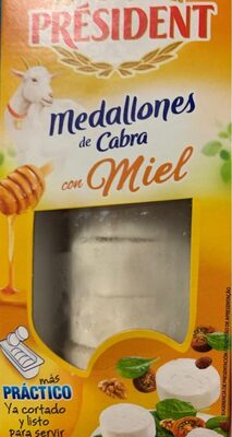 Medallones de cabra con miel