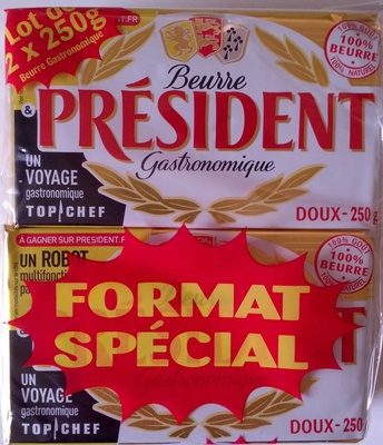 Beurre gastronomique Doux (format spécial)