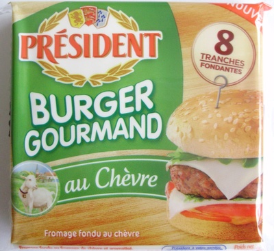 Burger Gourmand au Chèvre (18 % MG) 8 Tranches