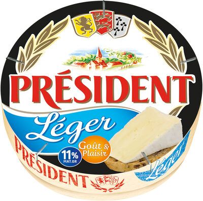PRESIDENT LEGER 11% MG 250g front packaging