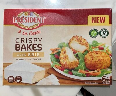 Crispy bakes with brie