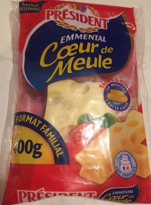 Emmental coeur de meule front packaging