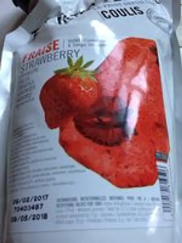 Coulis Fraises Ponthier 1 Kg, 1 Pièce