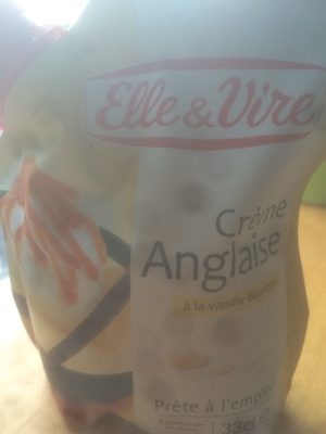 Crème Anglaise à la vanille Bourbon