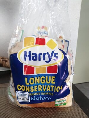 Pain de mie Harrys longue conservation