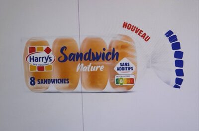 Pains au lait pour sandwiches front packaging