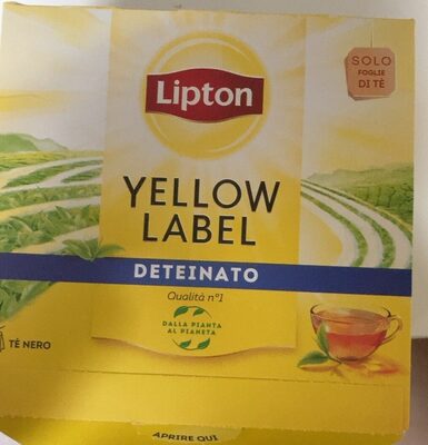 Yellow label