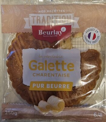 Galette charentaise Beurlay Pur beurre front packaging