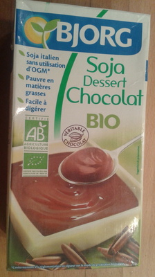 Dessert soja chocolat