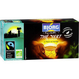 Thé vert Bjorg