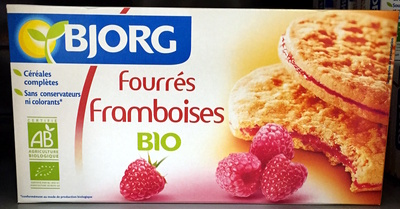 Fourrés fruit framboises bio