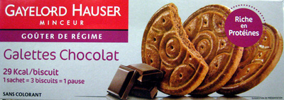 Galettes chocolat Gayelord Hauser