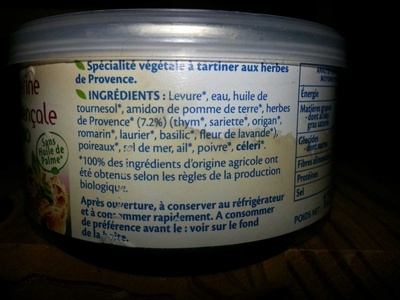 Terrine provençale bio
