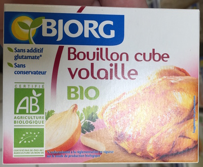 Bouillon cube volaille Bio