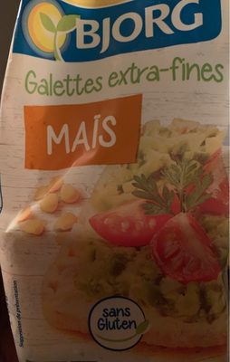 Galettes extra-fines de maïs