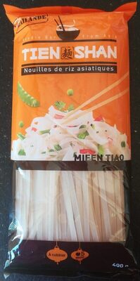 Nouilles de riz asiatique front packaging