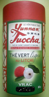 Thé vert ligne au Litchi