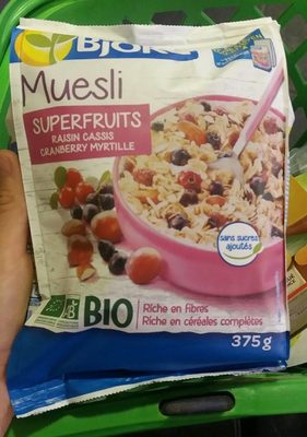 Muesli superfruits