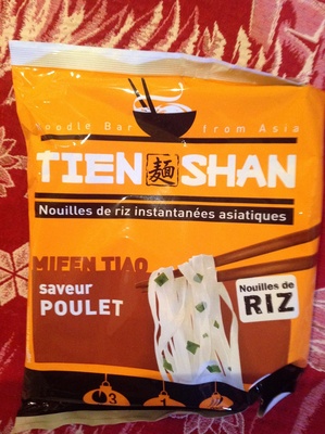 Nouilles de Riz Instantanées Asiatiques Mifen Tiao saveur Poulet