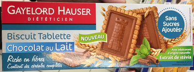 Biscuit tablette chocolat au lait