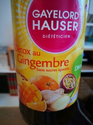 Détox au gingembre GAYELORD HAUSER, bouteille de