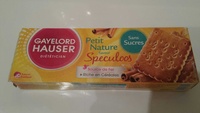 Petit nature saveur spéculoos