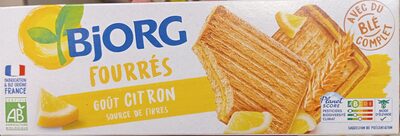 Fourrés goût citron front packaging