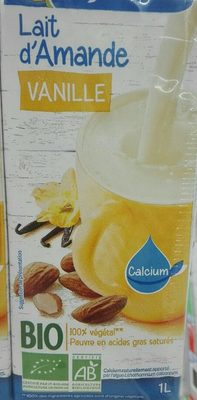 Lait d'amande vanille