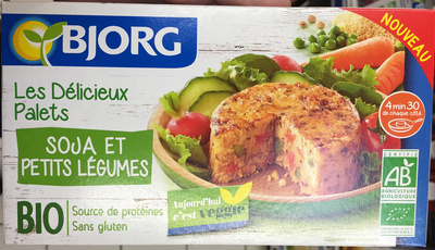 Les délicieux Palets Soja et petits Légumes