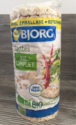 Galettes riz complet