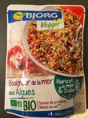 Boulghour de la mer aux algues front packaging