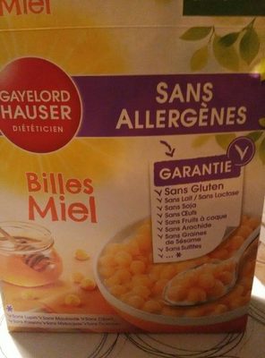 Billes miel front packaging