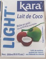 Lait de coco light