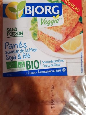 Panés saveur de la Mer soja et blé