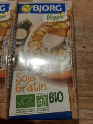Soja gratin