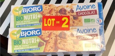 Bio nutri+ avoine chocolat