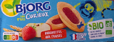 Les P'tits curieux barquettes aux fraises