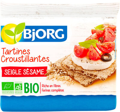 Tartines croustillantes Seigle Sésame