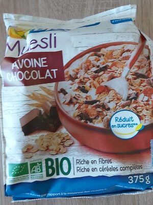 Muesli chocolat avoine